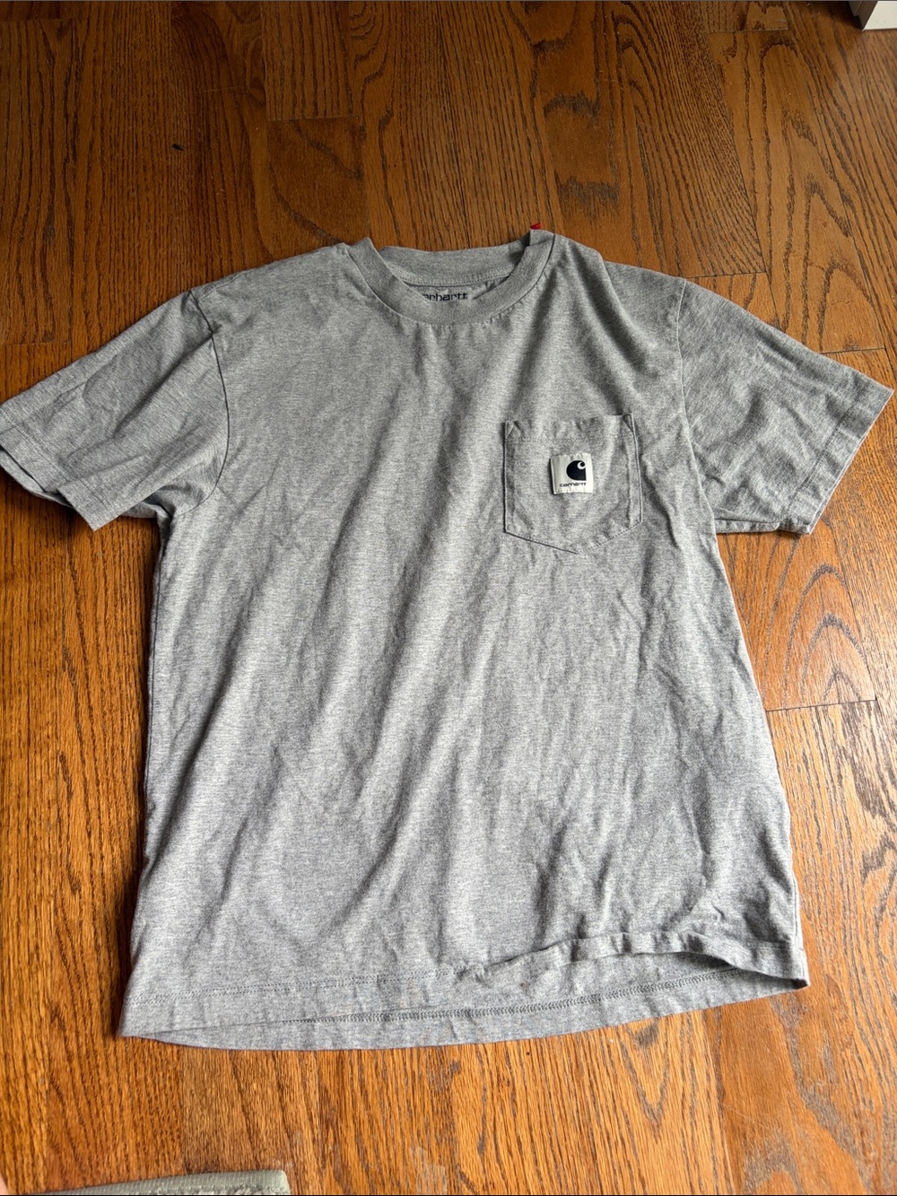 Carhartt Men’s Heather Gray Pocket Tee - Short Sleeve